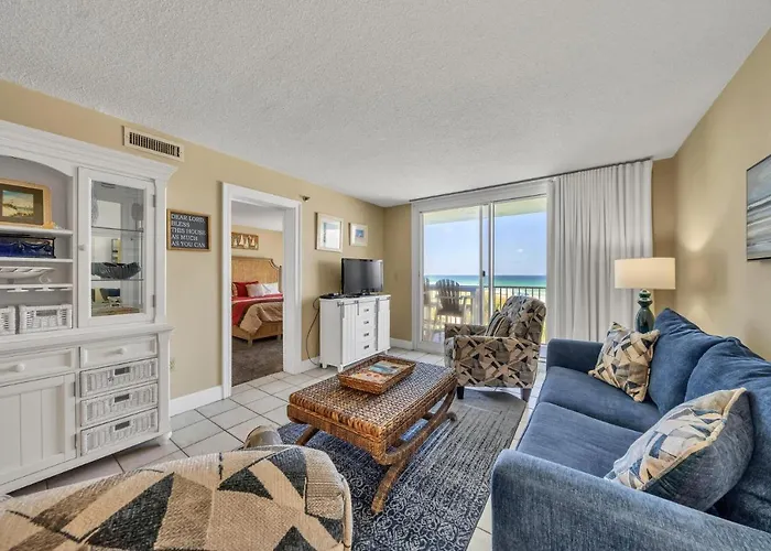 Destin On The Gulf 403 - This Is A Beautiful Beach Front Condo With A Great View Of The Gulf