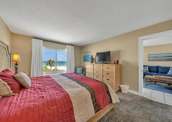 Destin On The Gulf 403 - This Is A Beautiful Beach Front Condo With A Great View Of The Gulf